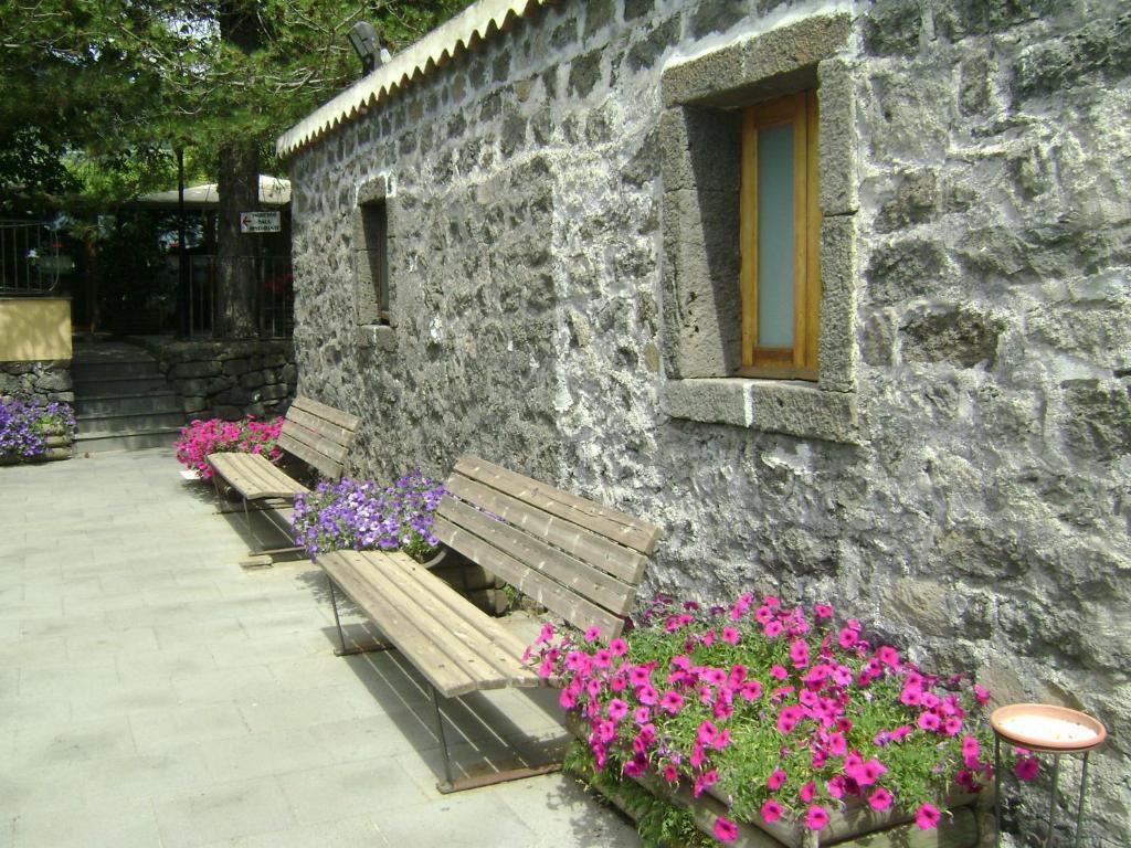 Ai Vecchi Crateri Hostal SantʼAlfio Exterior foto